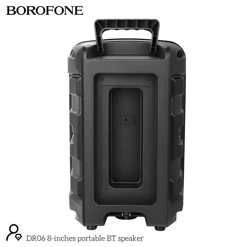 Borofone DR06 8 inch Portable Sports Wireless Bluetooth Speaker ( Black) Borofone DR06 8 inch Portable Sports Wireless Bluetooth Speaker ( Black)